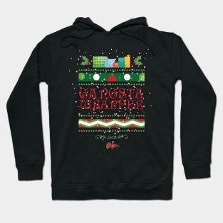 Gangsta Wrapper Funny Christmas Hoodie